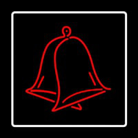 Red Wedding Bell Logo Neontábla