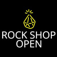 Rock Shop Open Neontábla