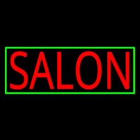 Salon With Yellow Border Neontábla