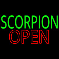 Scorpion Open Neontábla