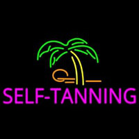 Self Tanning Neontábla