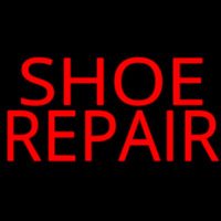 Shoe Repair Red Neontábla