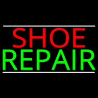 Shoe Repair White Lines Neontábla