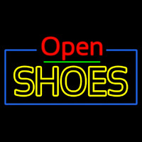 Shoes Open Neontábla