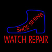 Shoeshine Watch Repair Neontábla