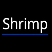 Shrimp Cursive 4 Neontábla