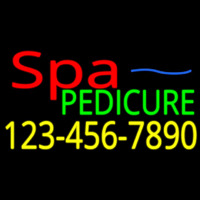 Spa Pedicure With Phone Number Neontábla