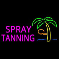 Spray Tanning Neontábla