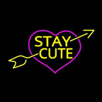 Stay Cute Neontábla