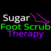 Sugar Foot Scrub Therapy Neontábla