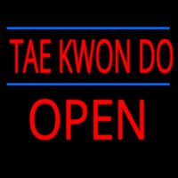 Tae Kwon Do Script1 Open Neontábla