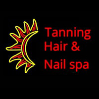 Tanning Hair And Spa Neontábla