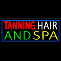 Tanning Hair And Spa Neontábla