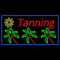 Tanning With Logo Neontábla