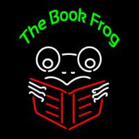 The Book Frog Neontábla