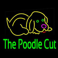 The Poodle Cut 1 Neontábla