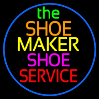 The Shoe Maker Shoe Service Neontábla