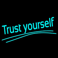 Trust Yourself Neontábla