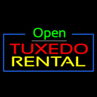 Tu edo Rental Open Green Neontábla