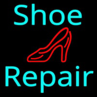 Turquoise Shoe Repair Sandal Neontábla