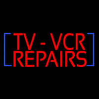 Tv Vcr Repair Neontábla