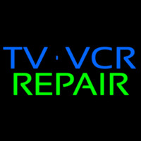 Tv Vcr Repair Neontábla