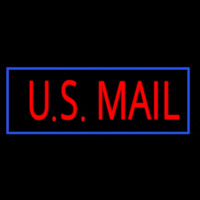 Us Mail Neontábla