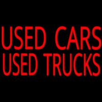 Used Cars Used Truckes Neontábla