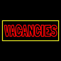 Vacancies Neontábla