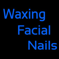 Wa ing Facial Nails Neontábla