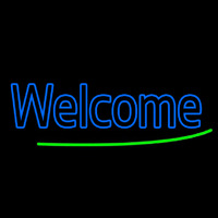 Welcome Neontábla