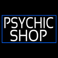 White Psychic Shop Neontábla