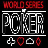 World Series Of Poker Neontábla